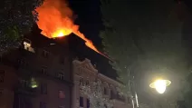 The European Parliament staff's residence in Kyiv was hit during a massive attack by the Russian Federation / Photo: x.com/EP_Presiden