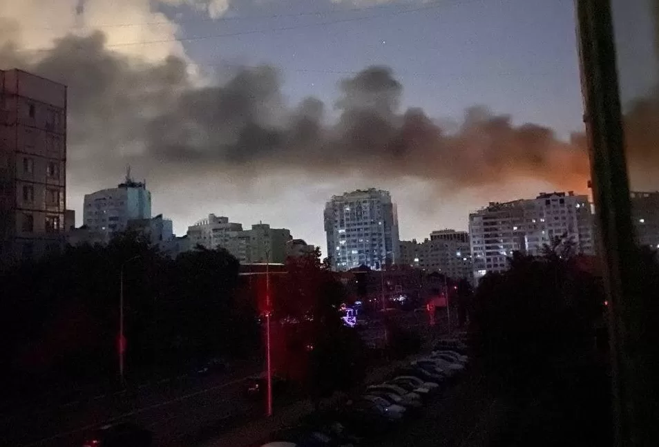 В Белгороде после ночных ударов загорелись ТЭЦ и подстанции / Фото: соцсети