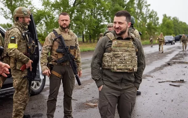 Зеленський на фронті / Ілюстративне фото: ОПУ