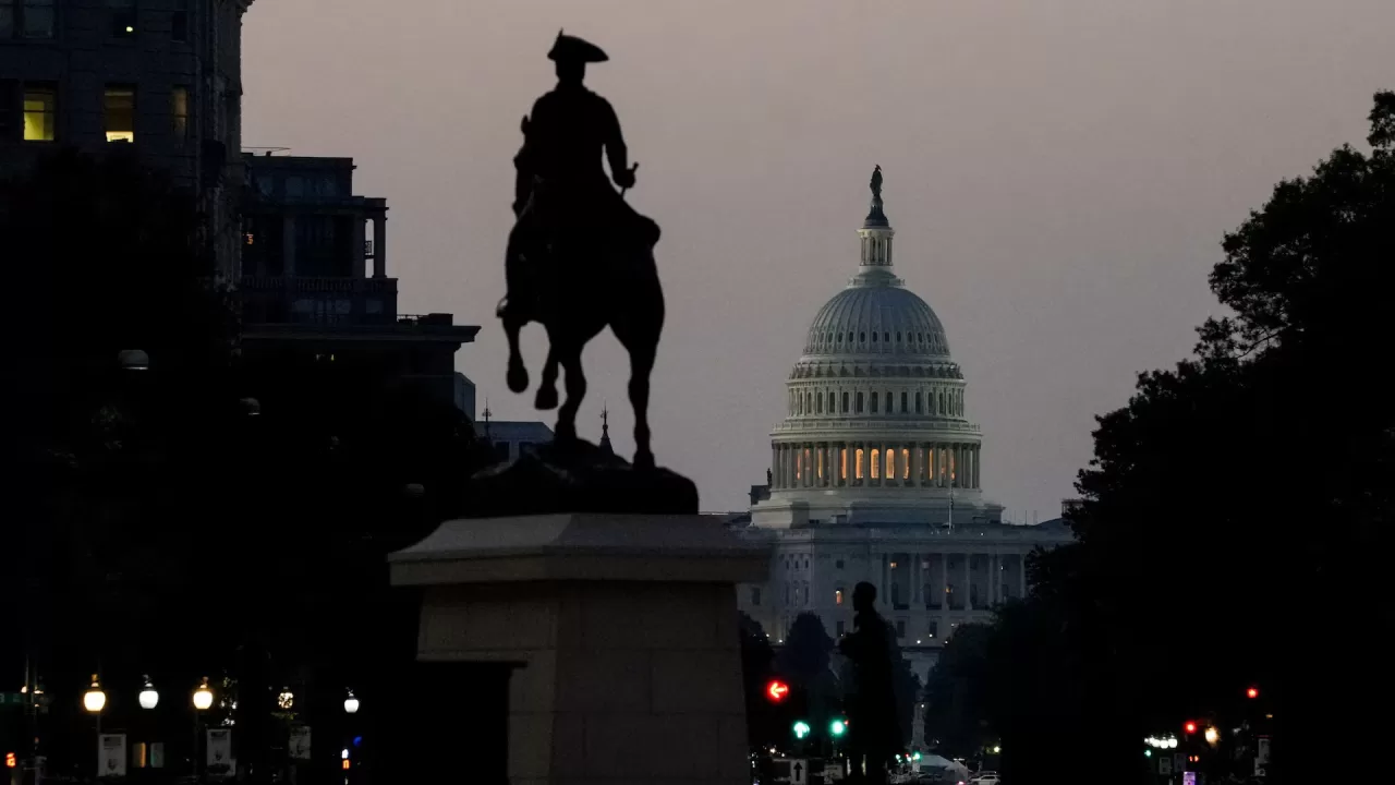 The dome of the U.S. Capitol at dawn on Independence Day, July 4, in Washington / Photo Reuters