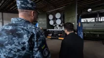 Зеленский в Одесской области провел совещание с командованием ВМС / Фото: ОПУ