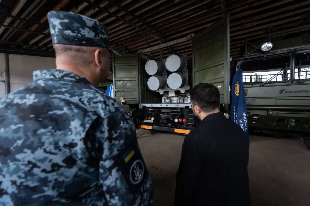 Зеленський на Одещині провів нараду з командуванням ВМС / Фото: ОПУ