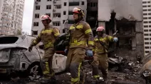 Zelenskyy reported 11 deaths in Kyiv following a massive attack by Russia / Photo: State Emergency Service