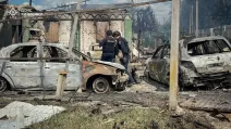 Ликвидация последствий атаки на Киевскую область / Фото: ГСЧС