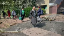 Эвакуация в Вишневом / Фото: ГСЧС