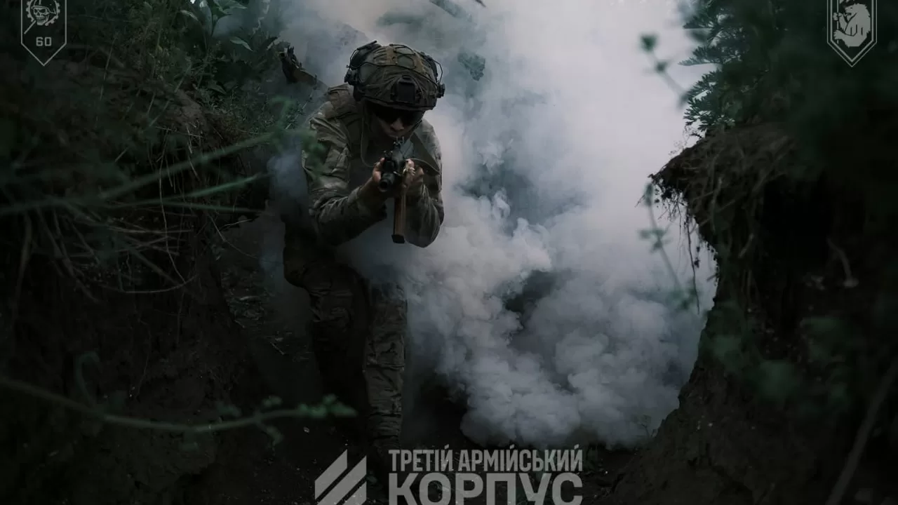Воины мехбата 60-й ОМБр отрабатывают работу в окопах. Иллюстративное фото / Фото: Третий армейский корпус