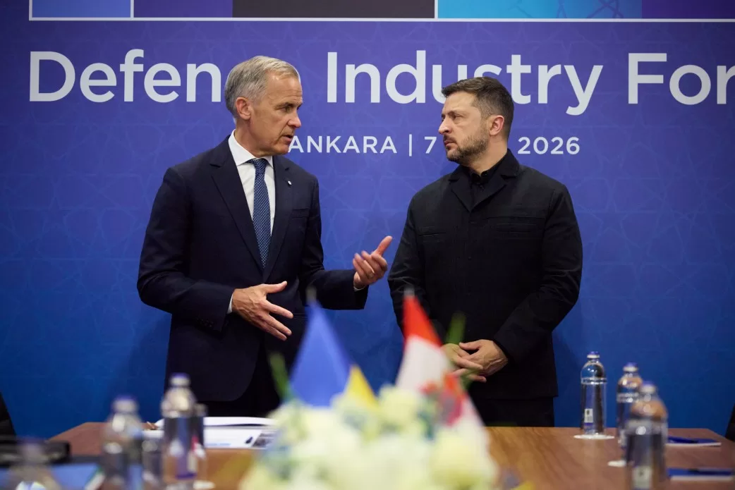 Марк Карні та Володимир Зеленський / Фото: Офіс президента