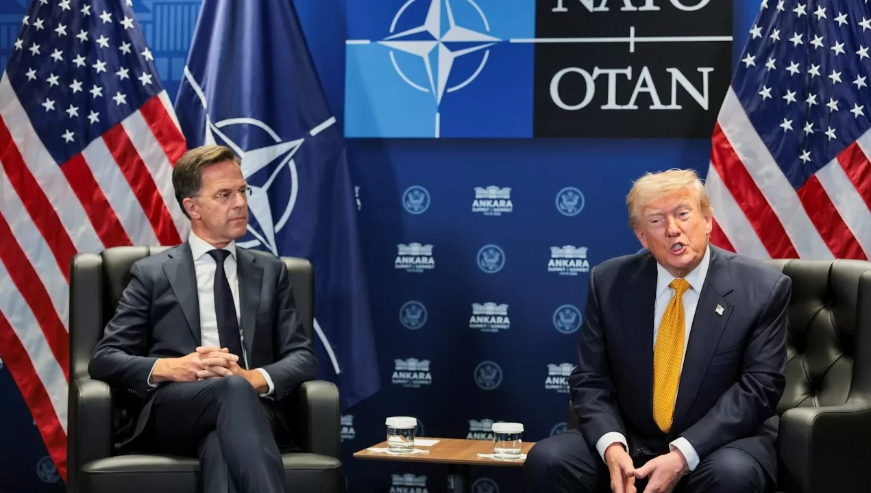 Дональд Трамп і Марк Рютте в Анкарі, 8 липня 2026 року / Фото: REUTERS/Джонатан Ернст