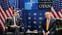 Дональд Трамп и Марк Рютте в Анкаре, 8 июля 2026 года / Фото: REUTERS/Джонатан Ернст