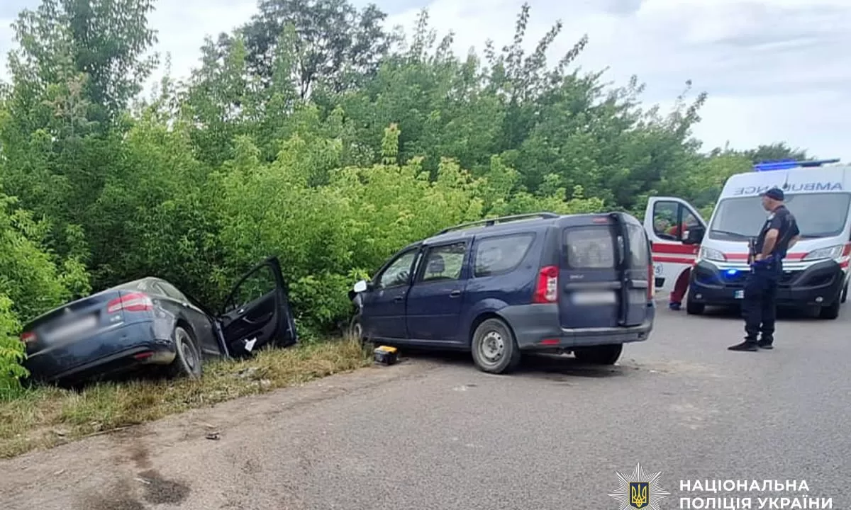 Місце смертельної ДТП на Буковині / Фото: ГУНП в Чернівецькій області