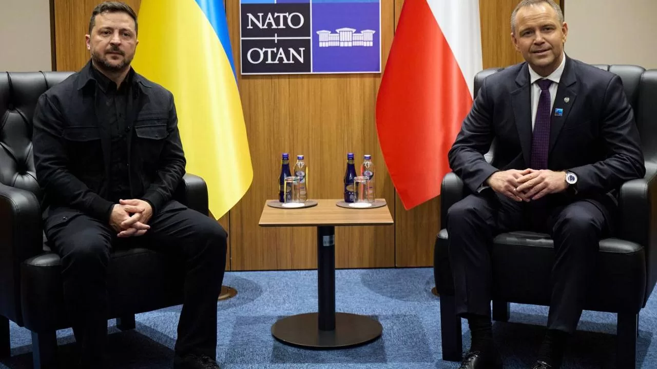 Volodymyr Zelenskyy and Karol Nawrocki / Photo: t.me/V_Zelenskiy_official