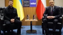 Volodymyr Zelenskyy and Karol Nawrocki / Photo: t.me/V_Zelenskiy_official