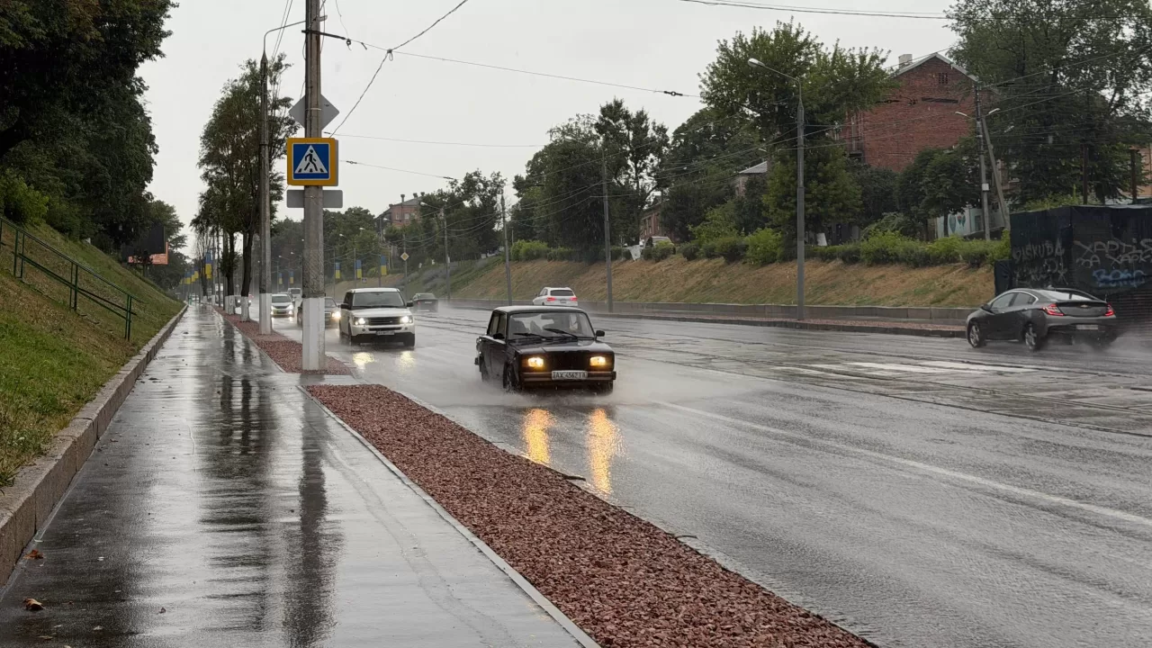 Дощовий Харків / Фото: Головне в Україні