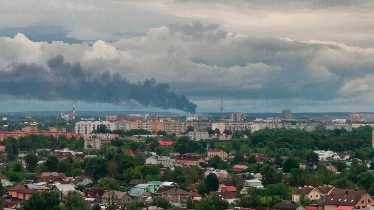 The Tvernefteprodukt oil depot was attacked in Tver / Photo: x.com/Kuznecova_TA