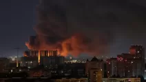 Обстрел Киева 8 июля / Фото: Reuters