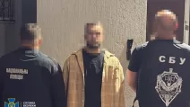 Задержанный по подозрению в участии в стычке с ТЦК во Львове / Фото: СБУ
