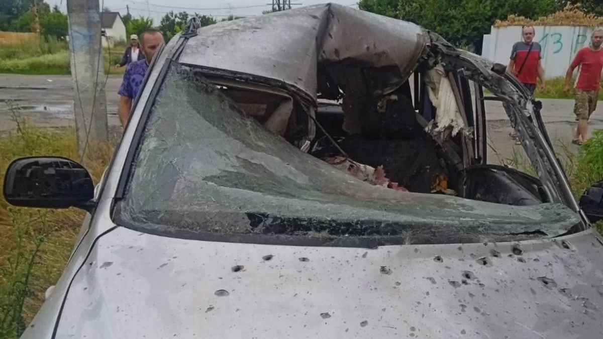 У селищі Слатине Дергачівської громади загинули двоє людей / Фото: Харківська ОВА