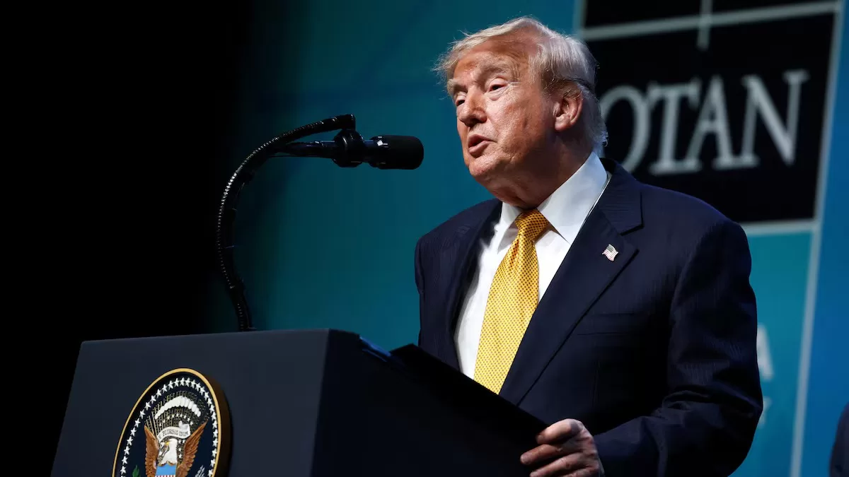 Трамп на саміті НАТО в Анкарі / Фото: Reuters