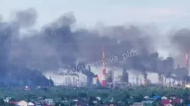 Ukrainian Defense forces struck the Syzran Oil Refinery / Screenshot