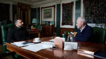 Зеленський провів зустріч із мером Харкова Тереховим / Фото: ОПУ