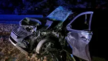 Пошкоджена внаслідок ДТП Toyota / Фото: ДБР