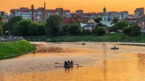 Мальовниче місце в центрі Харкова, на злитті двох річок - Лопань і Харків / Фото: Facebook Володимир Кажанов
