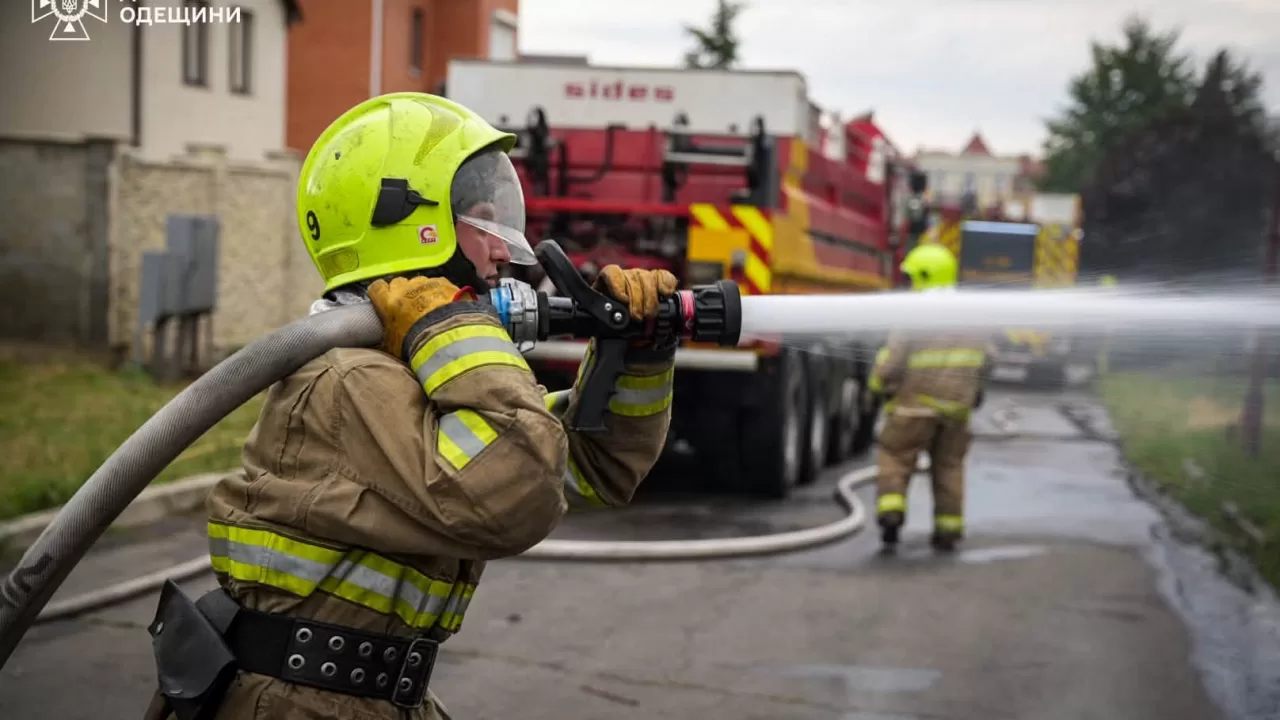 Rescuer in Odesa region / File photo: State Emergency Service