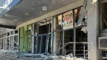 Поврежденное медицинское учреждение в Сумах / Фото: Кордон.Медіа