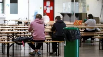 Центр розміщення біженців з України в Німеччині / Фото: Reuters