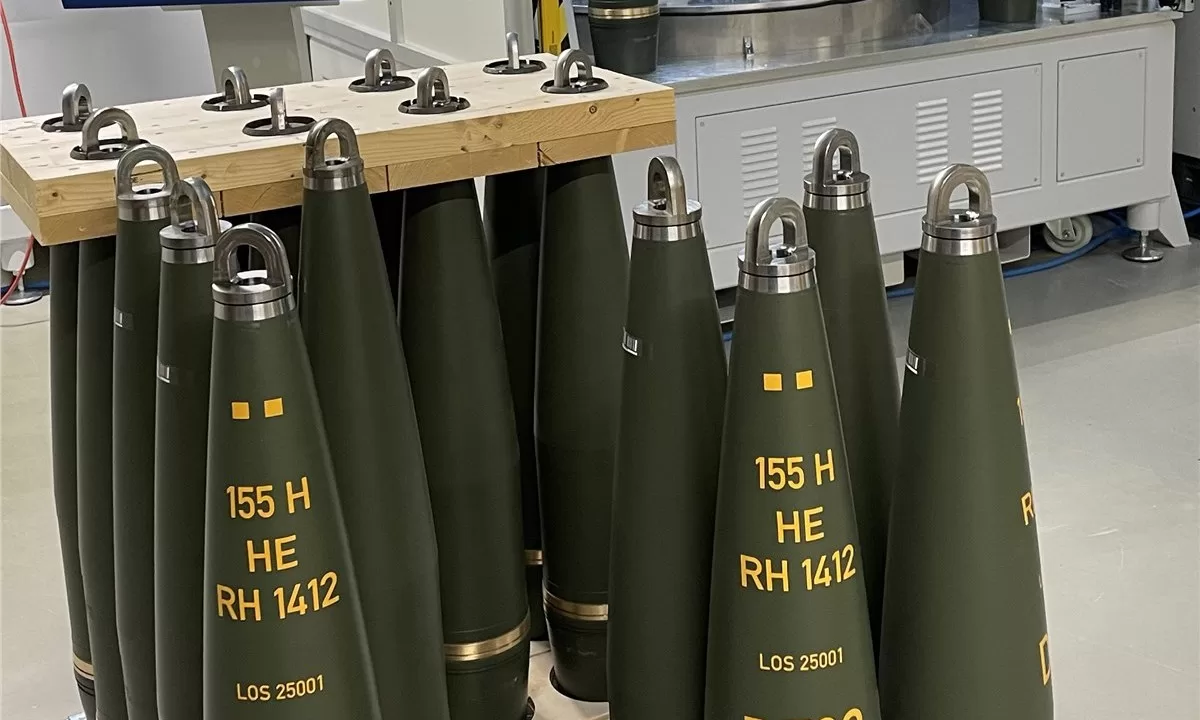Снаряди RH1412 / Фото: Rheinmetall