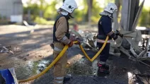 Последствия удара по АЗС в Житомирской области / Фото: ГСЧС