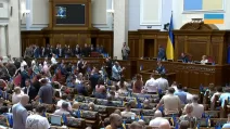 Ukrainian parliament approves new government without defence and foreign ministers / Screenshot
