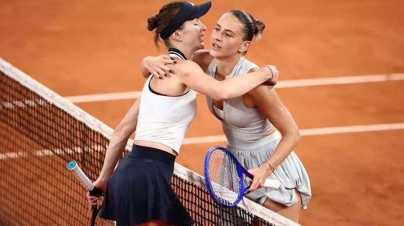 Elina Svitolina and Marta Kostyuk / Photo: Reuters