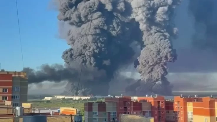 Сили оборони атакували військову логістику РФ у морі, Криму та Підмосков’ї / Фото: соцмережі