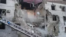 Російський удар по Запоріжжю забрав життя трьох людей, 41 людина поранена / Фото: Запорізька ОВА