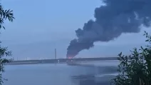 Fire breaks out between Thermal Power Plant No. 2 and a steel plant in Lipetsk following explosions / Photo: social media