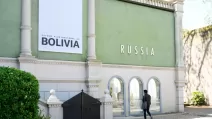 Павильон РФ на Венецианской биеннале / Фото: The New York Times