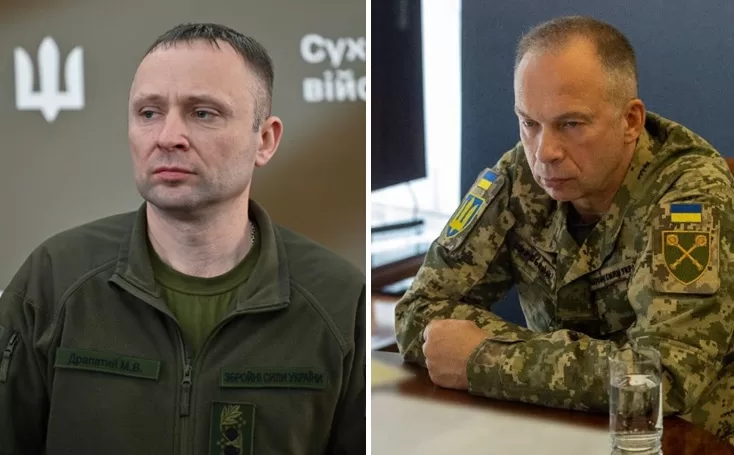 Михаил Драпатый сменит Александра Сырского на посту главкома ВСУ / Коллаж: Головне в Україні
