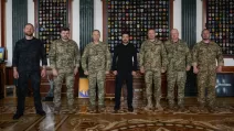 Встреча президента Зеленского с военным руководством Украины / Фото: ОПУ