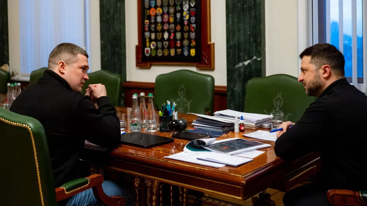 Михайло Федоров та Володимир Зеленський / Фото: t.me/V_Zelenskiy_official