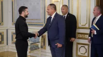 Володимир Зеленський та Джозеф ДеАнтона / Фото: Офіс президента