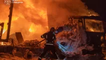 У Сумах спалахнули пожежі після масованої атаки РФ / Фото: ДСНС