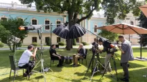 Volodymyr Zelenskyy during an interview with Sky News / Photo: Office of the President