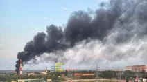 Пожежа у Чехові в Московській області / Фото: Exilenova+