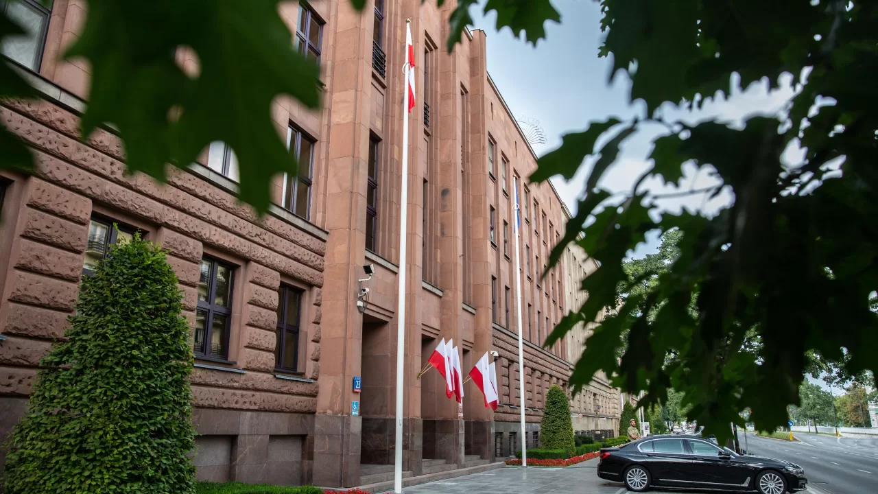 Будівля Міністерства закордонних справ Польщі у Варшаві / Фото: МЗС Польщі