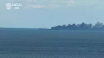 РФ знову атакувала цивільне судно біля українського морського коридору / Фото: Одеська ОВА