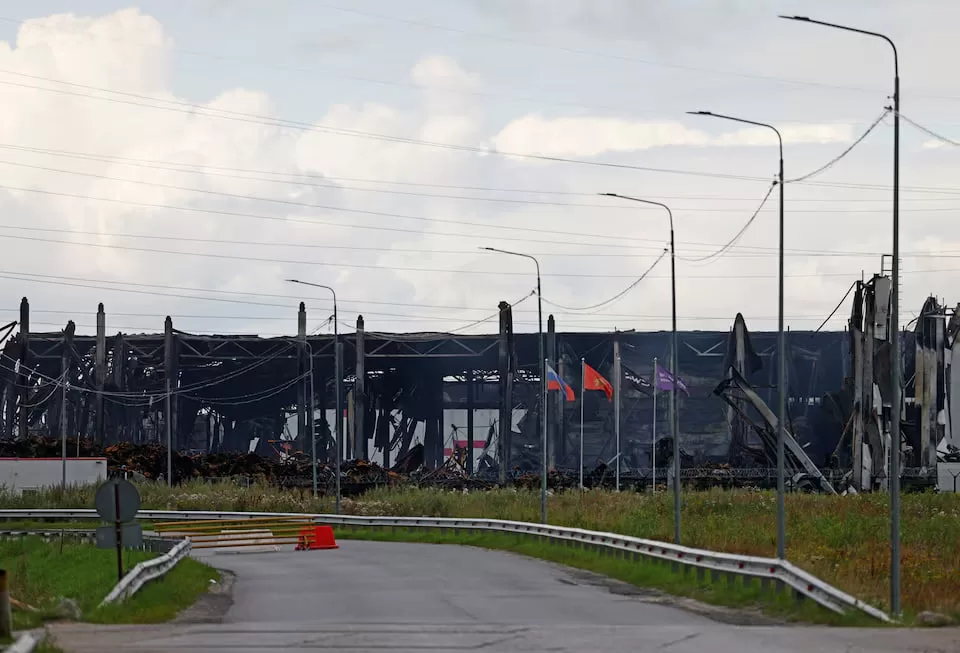 Destroyed Wildberries warehouse / Photo: Reuters
