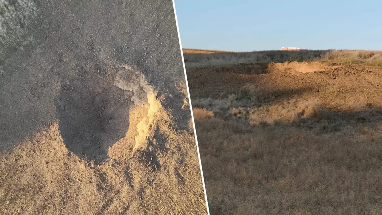 Site of the missile crash in Poland on July 30 / Photo: Onet