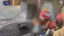Порятунок дитини з-під завалів у Львові / Скриншот