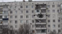 Удар дрона по жилому дому в Харькове: обошлось без пострадавших / Фото: сгенерировано ИИ